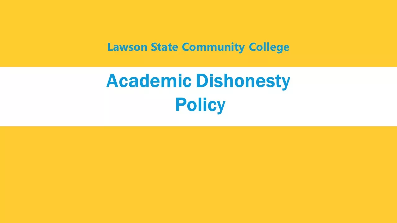 aCADEMIC DISHONESTY